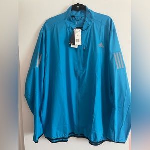 Blue Adidas Running Light Jacket NwT